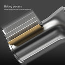 Modern brushed stainless steel bathroom sink faucet single handle control by Decorbites