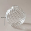 GobekUsa Modern Transparent Glass Vases Set for Home