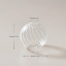 GobekUsa Modern Transparent Glass Vases Set for Home