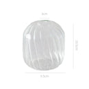 GobekUsa Modern Transparent Glass Vases Set for Home