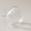GobekUsa Modern Transparent Glass Vases Set for Home