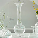 GobekUsa Modern Transparent Glass Vases Set for Home