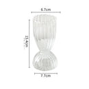 GobekUsa Modern Transparent Glass Vases Set for Home