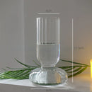 GobekUsa Modern Transparent Glass Vases Set for Home