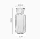 GobekUsa Modern Transparent Glass Vases Set for Home