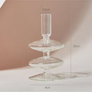 GobekUsa Modern Transparent Glass Vases Set for Home