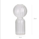 GobekUsa Modern Transparent Glass Vases Set for Home