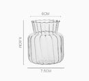 GobekUsa Modern Transparent Glass Vases Set for Home