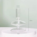GobekUsa Modern Transparent Glass Vases Set for Home