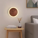 GobekUsa Modern Walnut LED Wall Light