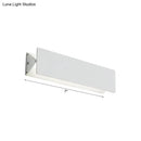 GobekUsa Modernism Style Linear Wall Sconce - Aluminum LED Wall Lamp in White - 7"/14" Wide