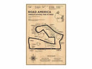 Vintage monaco grand prix track map wall art bedroom racing poster by Decorbites