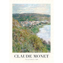 GobekUsa Monet Wildflower Poster Print for Home Decor