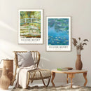 GobekUsa Monet Wildflower Poster Print for Home Decor
