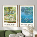 GobekUsa Monet Wildflower Poster Print for Home Decor
