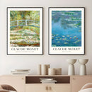 GobekUsa Monet Wildflower Poster Print for Home Decor