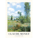 GobekUsa Monet Wildflower Poster Print for Home Decor