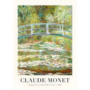 GobekUsa Monet Wildflower Poster Print for Home Decor