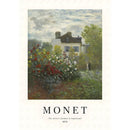 GobekUsa Monet Wildflower Poster Print for Home Decor