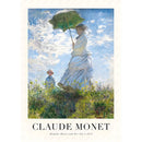 GobekUsa Monet Wildflower Poster Print for Home Decor