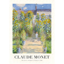 Claude monet impressionist wildflower poster print set living room