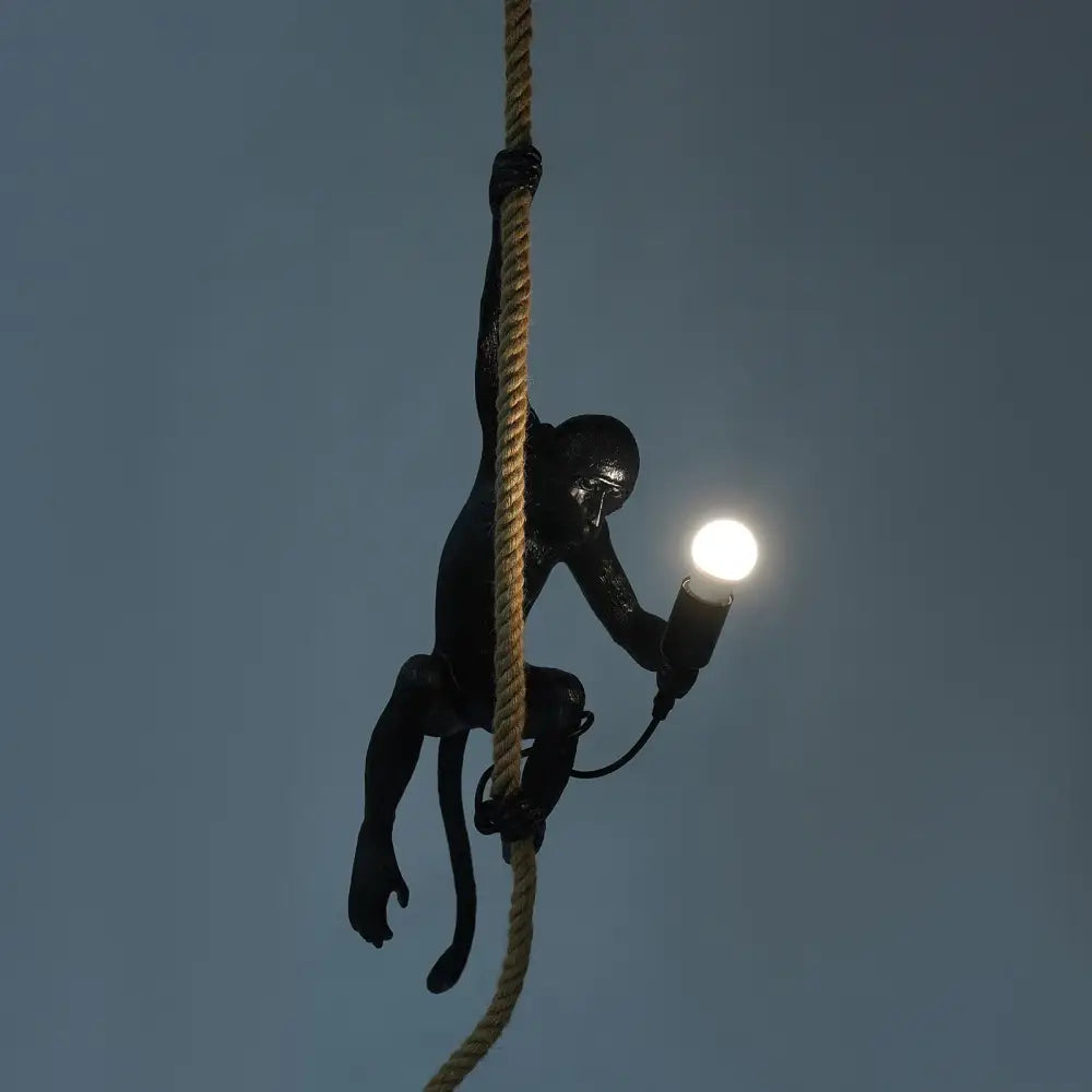 GobekUsa Monkey Rope Chandelier Pendant Light, photo 4 of 15