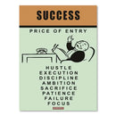 Minimalist mint monopoly millionaire canvas wall art office decor