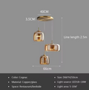 GobekUsa Moroccan Amber Modern Nordic Pendant Light