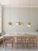 GobekUsa Moroccan Amber Modern Nordic Pendant Light