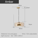 GobekUsa Moroccan Amber Modern Nordic Pendant Light