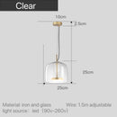 GobekUsa Moroccan Amber Modern Nordic Pendant Light