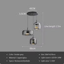 GobekUsa Moroccan Amber Modern Nordic Pendant Light