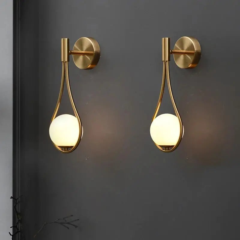 GobekUsa Moroccan Gold Modern Nordic Wall Lamp