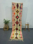 GobekUsa Moroccan Handmade Azilal Rug 2.7m x 0.7m