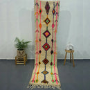 GobekUsa Moroccan Handmade Azilal Rug 2.7m x 0.7m