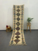 GobekUsa Moroccan Handmade Azilal Rug 3m x 0.7m