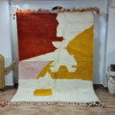 GobekUsa Moroccan Handmade Beni Ouarain Carpet 2.5m x 1.5m