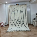 GobekUsa Moroccan Handmade Beni Ouarain Rug 2.5m x 1.5m