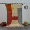 GobekUsa Moroccan Handmade Beni Ouarain rug 2.5m x 1.5m