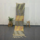 GobekUsa Moroccan Handmade Beni Ouarain Rug 2.7m x 0.7m