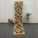 GobekUsa Moroccan Handmade Beni Ouarain rug 2.7m x 0.7m