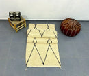 GobekUsa Moroccan Handmade Beni Ouarain Rug 2.8m x 0.7m
