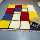 GobekUsa Moroccan Handmade Beni Ouarain Rug - 3m / 2m