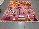 GobekUsa Moroccan Handmade Beni Ouarain Rug 3m x 2.5m