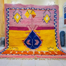 GobekUsa Moroccan Handmade Beni Ouarain Rug 3m x 2.5m