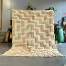 GobekUsa Moroccan Handmade Beni Ouarain Rug 3m x 2m