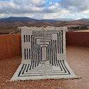GobekUsa Moroccan Handmade Beni Ouarain rug 3m X 2m