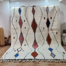GobekUsa Moroccan Handmade Beni Ouarain Rug 3m x 2m
