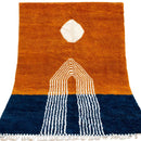 GobekUsa Moroccan Handmade Handmade Beni Ouarain rug