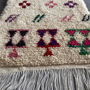 GobekUsa Moroccan Handmade Small Beni Ouarain rug 1.10m / 80cm